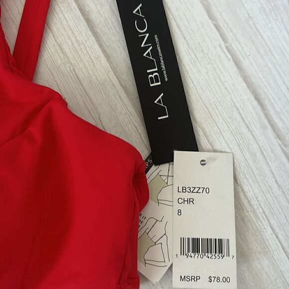 La Blanca Island Goddess Twist Convertible Bikini Top - Picture 3 of 7